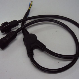 Y型八芯3芯電源5芯信號(hào)公母連線